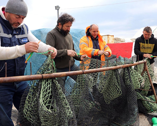 Tekirdağlı balıkçılar, 'deniz salyası' yüzünden sezonu erken kapattı