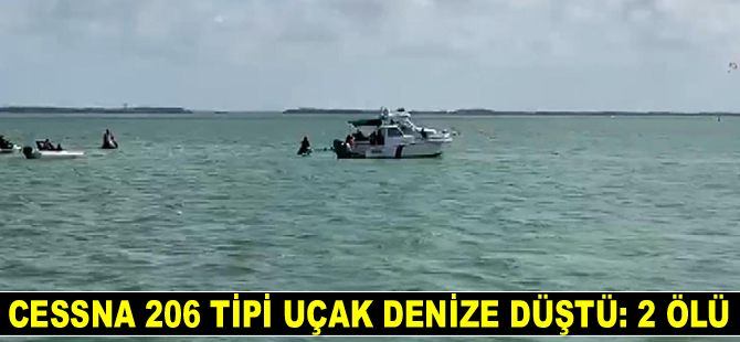 Meksika'da Cessna 206 tipi uçak denize düştü: 2 ölü