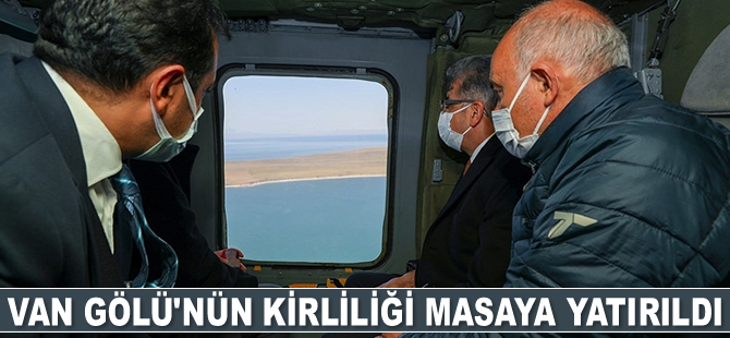 Van Gölü'nün kirliliği masaya yatırıldı