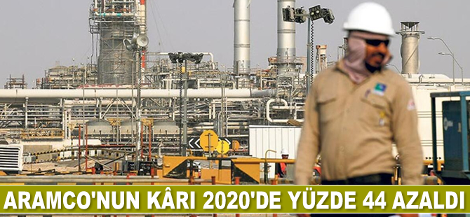 Aramco’nun kârı 2020’de yüzde 44 azaldı