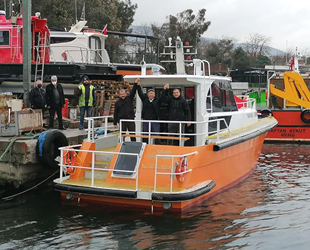 Okantrans, Körfez Ekspres isimli tekneyi suya indirdi