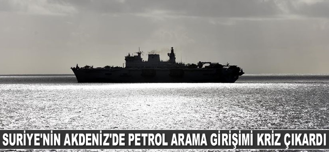 Suriye’nin Akdeniz'de petrol arama girişimi Lübnan’ı harekete geçirdi