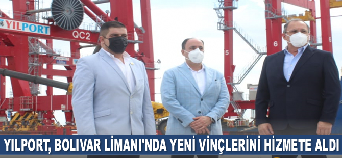 YILPORT, Bolivar Limanı’nda yeni vinçlerini hizmete aldı
