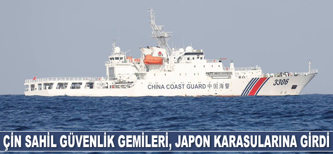 Çin Sahil Güvenlik gemileri, Japonya karasularına girdi