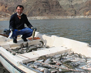 Ayvalı Barajı’nda balık üretimi başladı