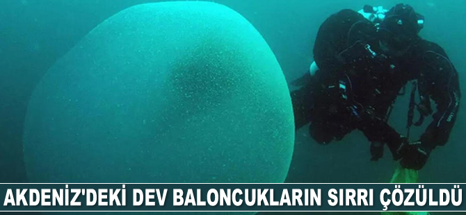 Akdeniz çevresinde de görülen dev baloncukların sırrı çözüldü