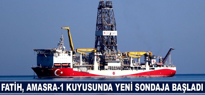 Fatih Gemisi, Amasra-1 kuyusunda yeni sondaja başladı