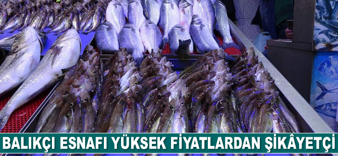 Balıkçı esnafı yüksek fiyatlardan şikâyet ediyor