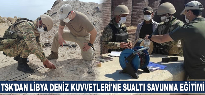 TSK, Libya Deniz Kuvvetleri personeline 'Sualtı Savunma Eğitimi' verdi