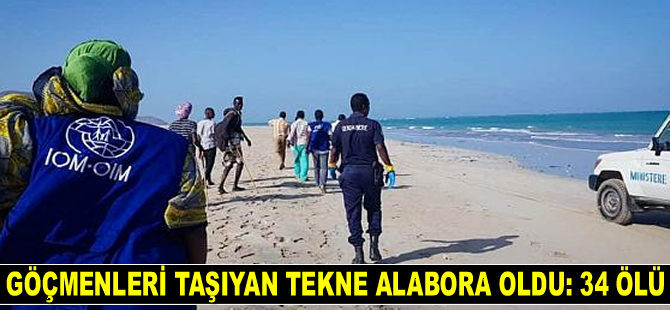 Cibuti'de göçmenleri taşıyan tekne alabora oldu: 34 ölü
