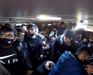 İzmir’de 117 düzensiz göçmen kurtarıldı