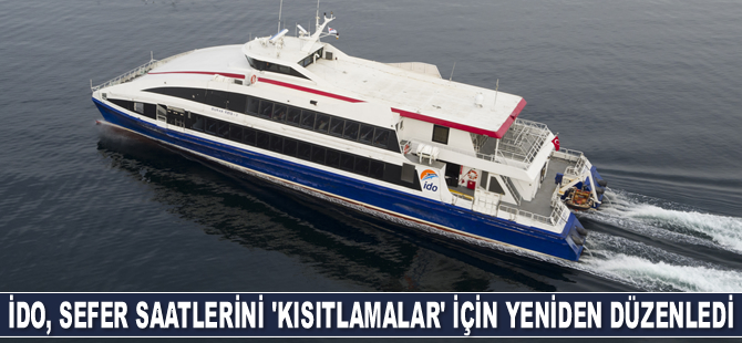 İDO, seferlerine devam ediyor