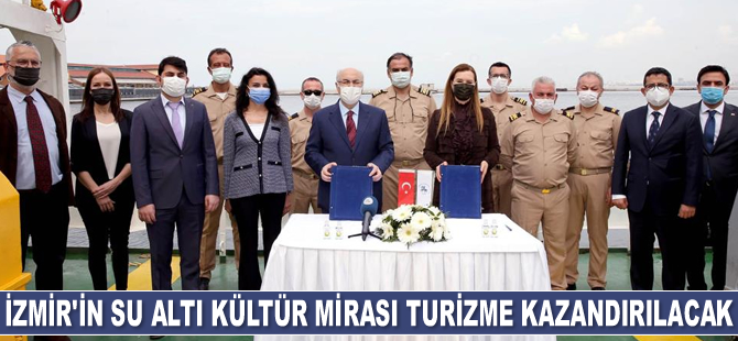 İzmir’in su altı kültür mirası turizme kazandırılacak