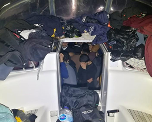 Datça’da yelkenli teknede 114 göçmen yakalandı