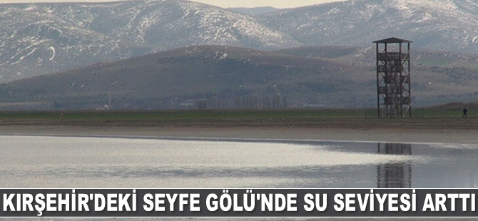 Seyfe Gölü'nde su seviyesi arttı
