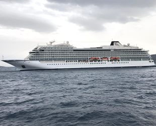 'Viking Orion' isimli kruvaziyer gemisi, Bodrum’a geldi