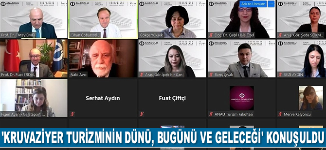 ‘Kruvaziyer Turizminin Dünü, Bugünü ve Geleceği’ konuşuldu