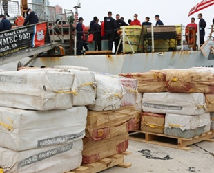 Bir teknede 95 milyon dolar değerinde uyuşturucu ele geçirildi