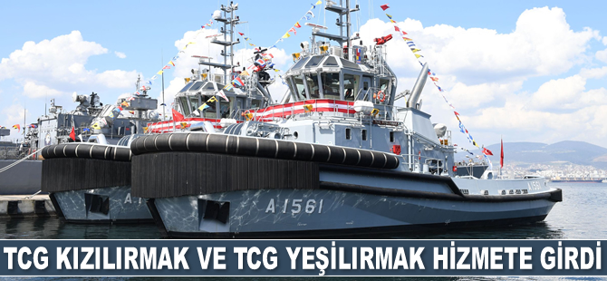 TCG Kızılırmak ve TCG Yeşilırmak hizmete girdi