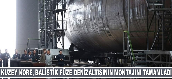 Kuzey Kore, balistik füze denizaltısının montajını tamamladı