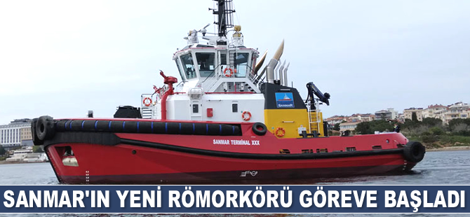 Sanmar’ın yeni römorkörü Terminal XXX göreve başladı