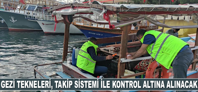 Halfeti’deki gezi tekneleri, takip sistemi ile kontrol altına alınacak