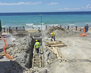 Kuşadası’nda ASKİ çalışmalarına devam ediyor