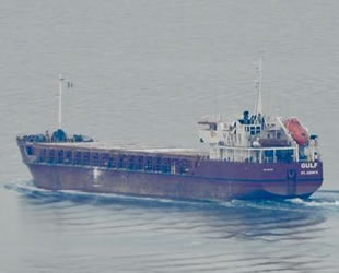 'Gulf' isimli gemi, Çanakkale Boğazı’nda arızalandı