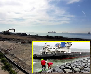 STREAMLINE isimli gemi, parça parça sökülerek kaldırıldı