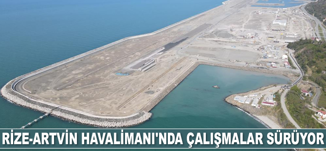 Rize-Artvin Havalimanı’na 29 Ekim’de ilk uçağın inmesi için çalışmalar sürüyor