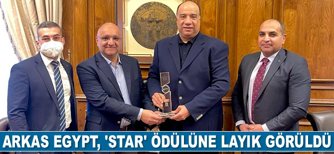 Arkas Egypt, ‘Star’ ödülüne layık görüldü