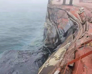 Sarı Deniz'de 400 ton petrol sızıntısı meydana geldi