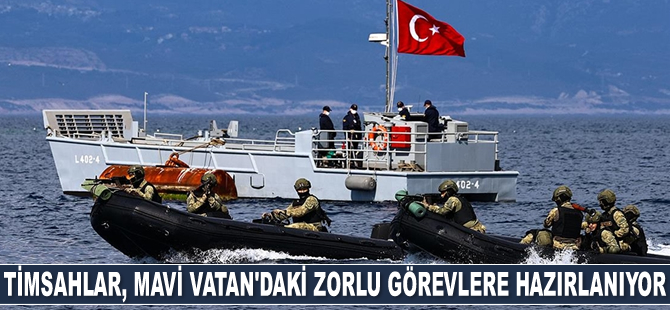 Timsahlar, Mavi Vatan'daki zorlu görevlere hazırlanıyor