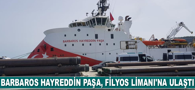 Barbaros Hayreddin Paşa sismik araştırma gemisi, Filyos Limanı'na ulaştı