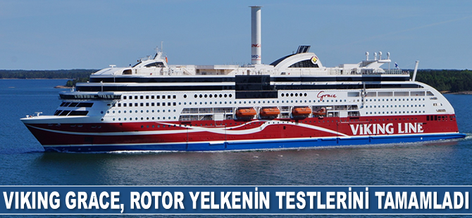 Viking Grace, rotor yelkenin testlerini tamamladı