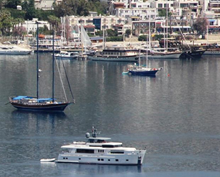 Lüks yatlar, Bodrum’u mesken tuttu