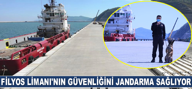 Filyos Limanı'nın güvenliğini jandarma sağlıyor