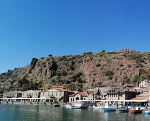 Assos Antik Liman'da çalışmalar devam ediyor