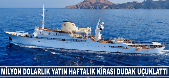 Christina O isimli süper yatın haftalık kirası dudak uçuklattı