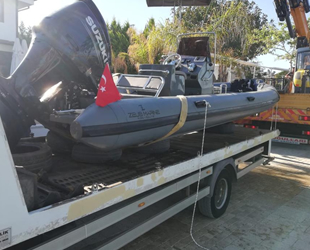 Göçmenleri kaçıran Zodyak, Side’de yakalandı