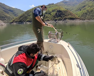Hasan Uğurlu Barajı’nda 2 bin metre ağa el konuldu