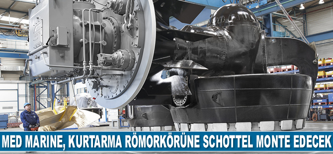 Med Marine, kurtarma römorkörüne RudderPropellers monte edecek