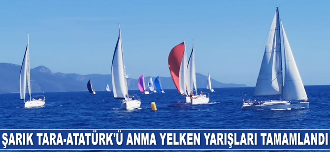 Şarık Tara-Atatürk'ü Anma Gençlik Kupası Yelken Yarışları tamamlandı