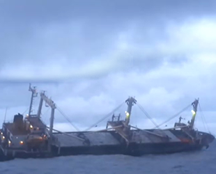 Su almaya başlayan CHONG BONG isimli gemi battı