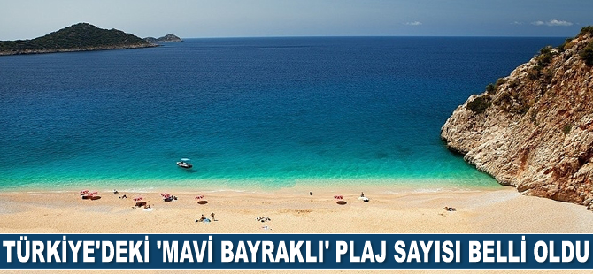Türkiye’deki ‘Mavi Bayraklı’ plaj sayısı belli oldu