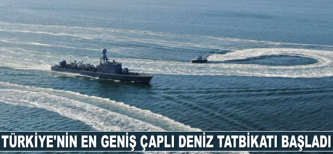 DENİZKURDU-2021 Tatbikatı başladı