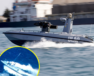 Silahlı İnsansız Deniz Aracı SİDA, hedefi tam isabetle vurdu