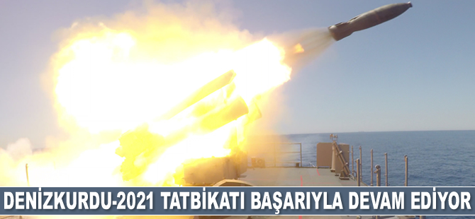 Denizkurdu-2021 Tatbikatı devam ediyor