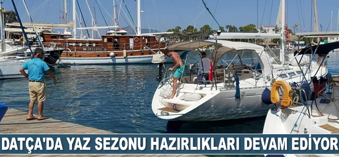 Datça’da yaz sezonu hazırlıkları devam ediyor