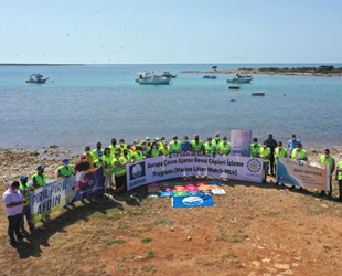 Deniz Çöpleri İzleme Projesi’nin ilkbahar etabı gerçekleşti